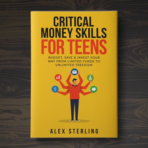 Design an eye-catching and powerful book cover to appeal to teens and young adults Design by Aaniyah.ahmed