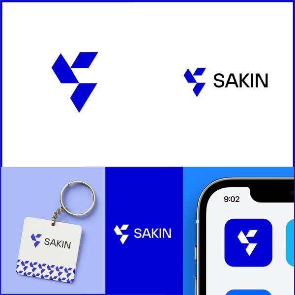 Design by NikolaNino titled "letter S geometrical anstract"