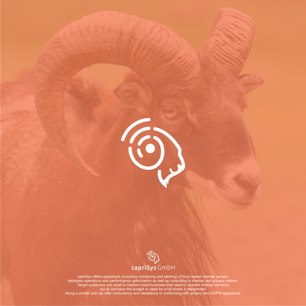 Diseño de E L N D A R titulado "goat signal"