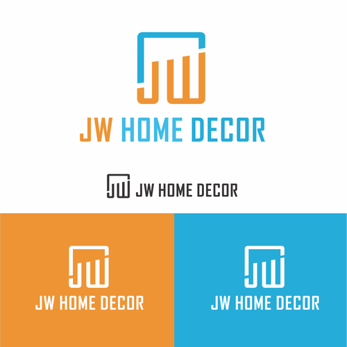 JW Home Decor Logo Design by ceda68