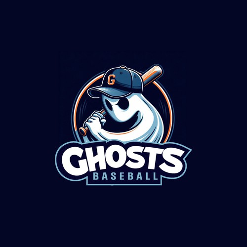 Ghost Baseball Logo Contest Design by Dikika Design™