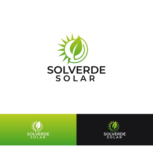 Clean logo for solar company Design by MisterR