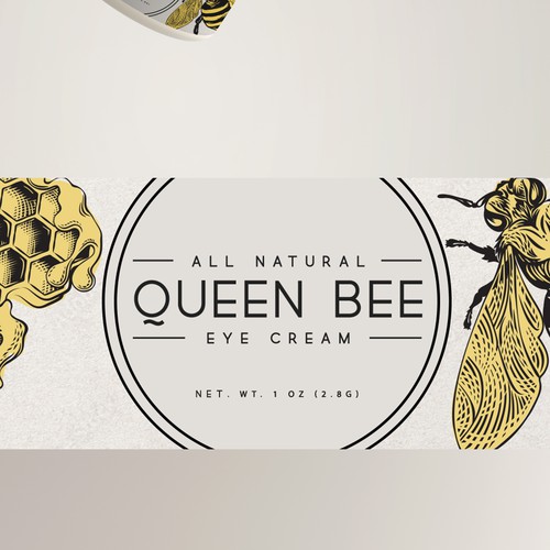 Queen Bee Label Contest Design by IleanaP