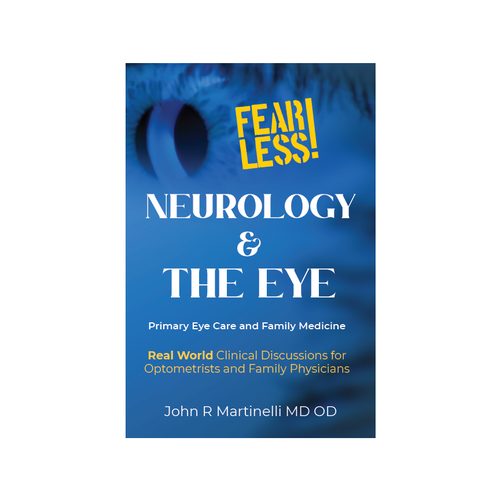 Medical Cover about Neurology & The Eye/Vision in a bold yet engaging style for a new educational series for physicians. Design by BengsWorks