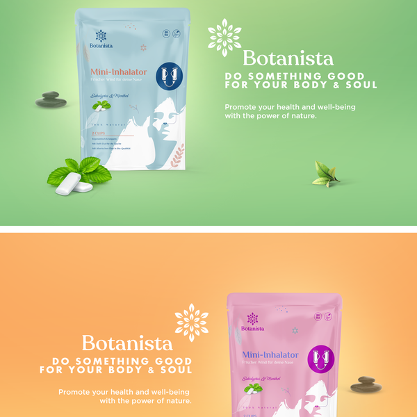 Design by mr adii titled "Botanista Mini-Inhalator"