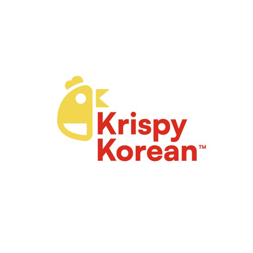 Yellow and Red Korean Fried Chicken Design by SORG® / Serch Orozco