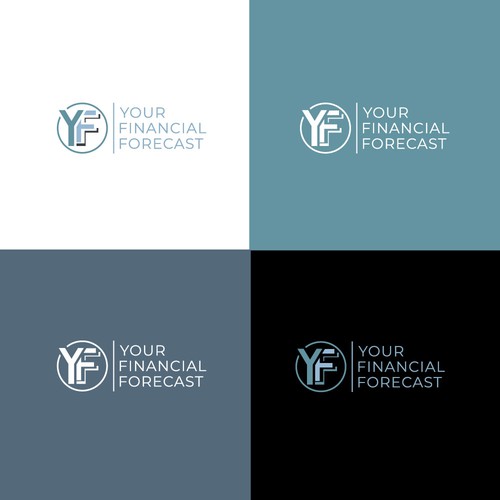 Your Financial Forecast Logo Design by F & S design.