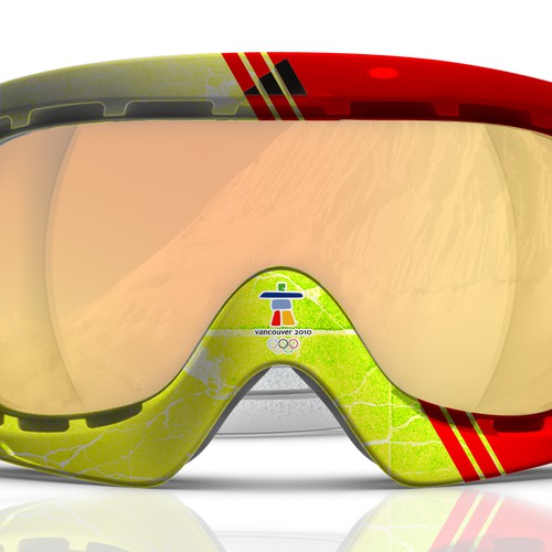 Design adidas goggles for Winter Olympics Diseño de ronka