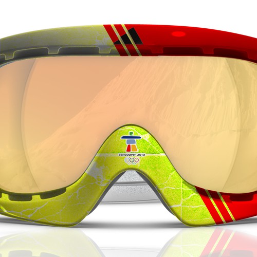 Design adidas goggles for Winter Olympics Ontwerp door ronka