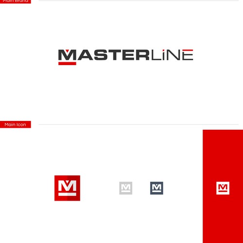 DISEÑO DE MARCA MASTERLINE Design by oakbrand™