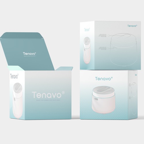 Design a modern package for a smart rice cooker Design by Totoya