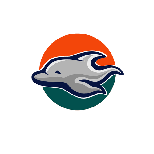 99designs community contest: Help the Miami Dolphins NFL team re-design its logo! Design réalisé par djredsky