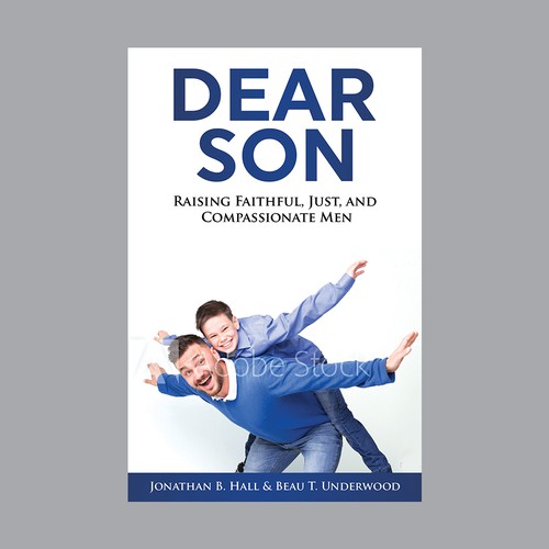 Dear Son Book Cover/Chalice Press Diseño de Brushwork D' Studio