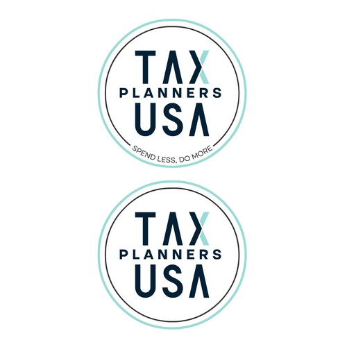 Avant Garde logo design for tax planning firm Design by Soli Deo Gloria