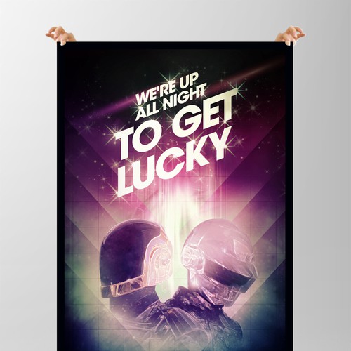 99designs community contest: create a Daft Punk concert poster Design by STEREOMIND.STD