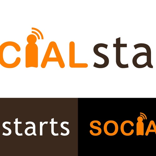 Social Starts needs a new logo Réalisé par Leeward