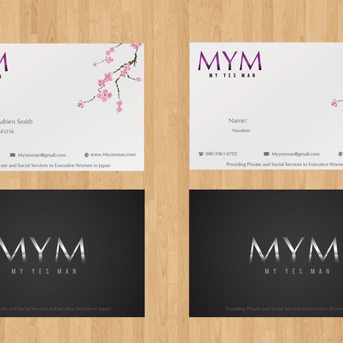 Help My Yes man with a new stationery Ontwerp door Andra D