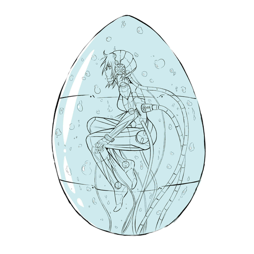 Illustrate a Sci-Fi girl, take over the universe! Design by Desert Monkeys