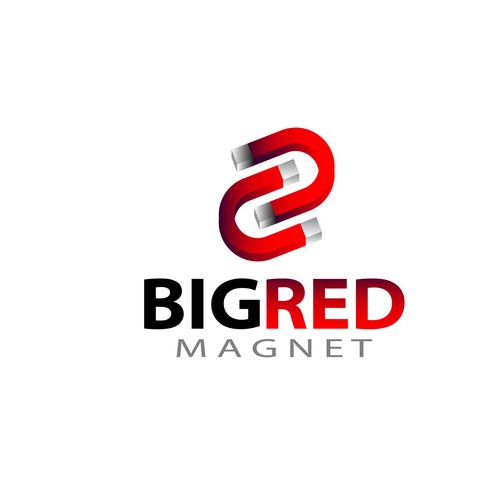Big Red Magnet Logo | Logo design contest
