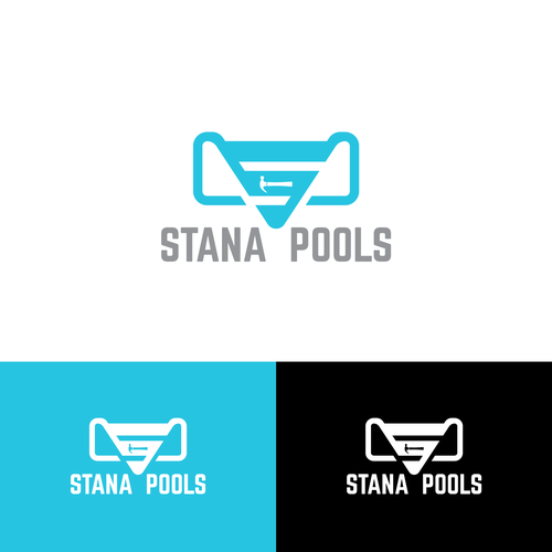 Pool Builder needs a Clean Logo Design by E_creativ