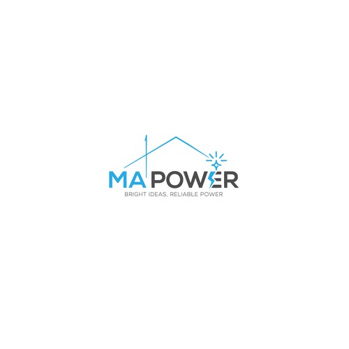 MA Power Design by logoRaj  _ 99