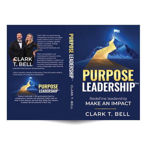 Purpose Leadership Book Cover Design by Hennah