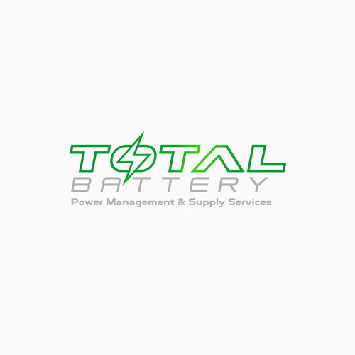 Total Battery Logo Design Design by ham7