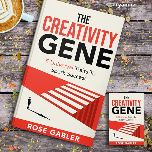 Design a powerful book cover to inspire creativity and connection! Design by ryanurz