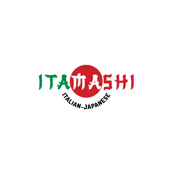 Wordmark logo for italian-japanese restaurant