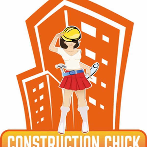 Create a fun logo for a female construction website 