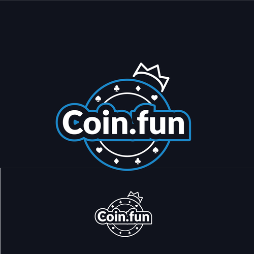 Coin.fun – Crypto Casino/Gambling Logo Design by Dadisigner