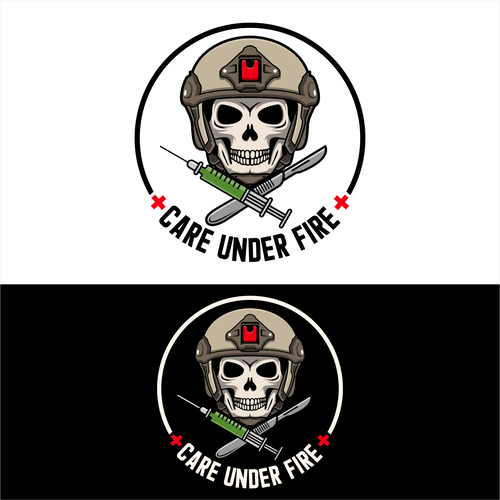 We need a powerful logo to represent civilian and military medics Design by PoxieDesign™