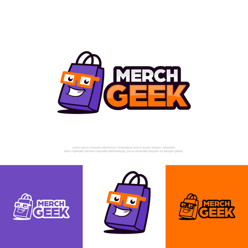 Merch Geek needs a new logo! Design by Luel