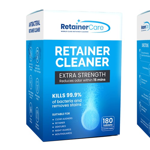 Retainer Care Packaging Contest Design by Artist@Joy Dey