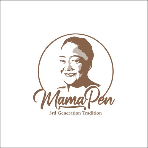 Zamzamiさんの"Mama Pen" Logo Design for a body and Massage Oil Brandデザイン