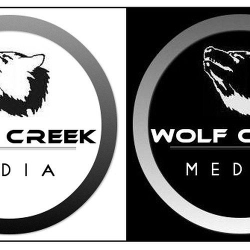 Wolf Creek Media Logo - $150 Réalisé par simplepagedesign