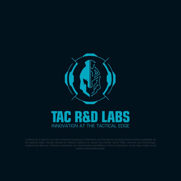 Design by CreaTech Art™ titled "Build an awesome logo for a R&D company on the Tactical Edge"