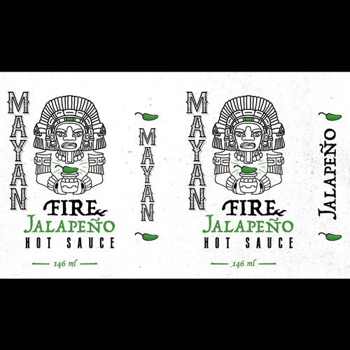 Design di Mayan Fire Hot Sauce di Rimposhe