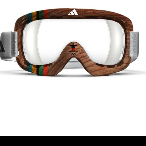 Design adidas goggles for Winter Olympics Design by grizzlydesigns