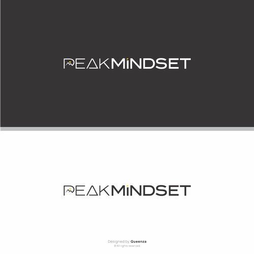 Design an inspiring, eye catching logo for a self-development company "Peak Mindset". Design by Q_N