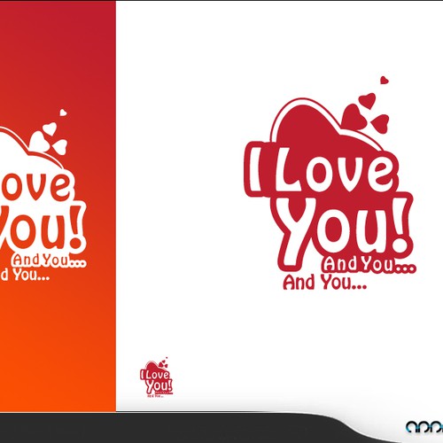 コンペ「"I Love You! And You... And You..." [LOGO - $355]」のデザイン by Jivoさん 