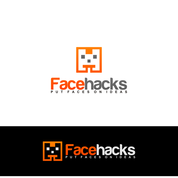 Design a terrific logo for Facehacks, a service that hacks faces