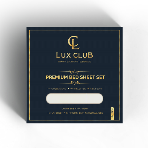 Design In-Store Packaging for Bed Sheets Design by Sayyed Jamshed