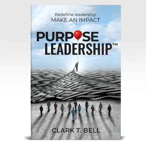 Purpose Leadership Book Cover Design by Hennah