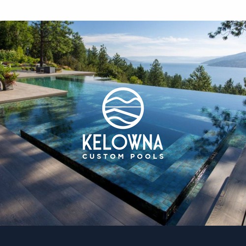 Designs Kelowna Custom Pools Logo design contest