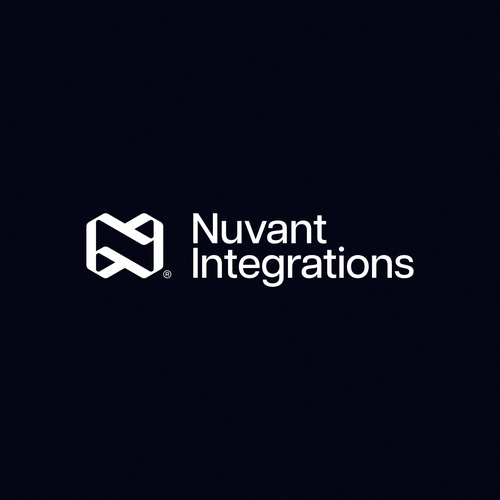 Logo Design for Nuvant Integrations — Modern Architectural Systems Brand Design by goldenapple