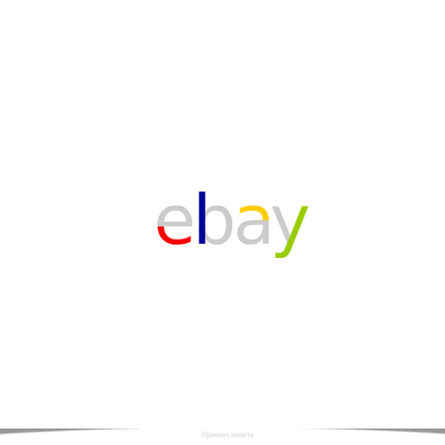 Design 99designs community challenge: re-design eBay's lame new logo! por -Jason-