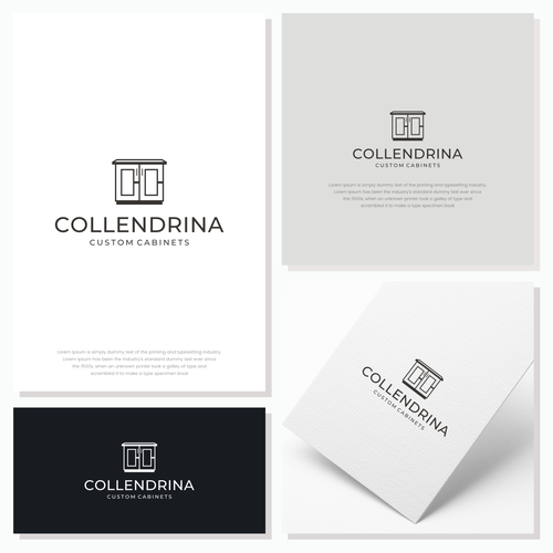Design simple logo that pops for our cabinet company Design by subor_