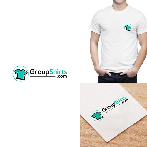 GroupShirts.com Needs a Logo! Design by Web Hub Solution