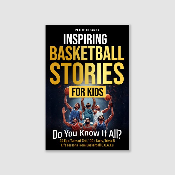 Inspiring Basketball Stories – Illustrated Kids' Sports Cover